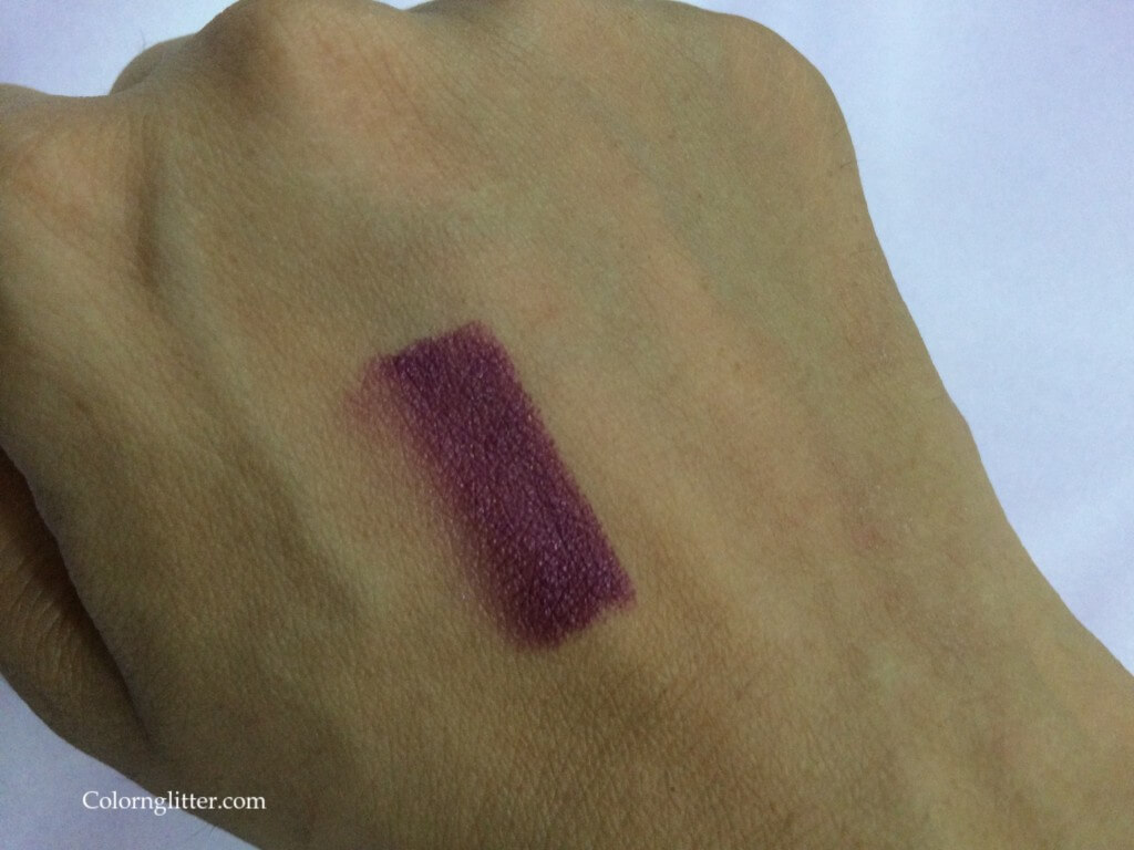 Swatch of Sephora Nano Lip Liner – Lovely Lilac #10