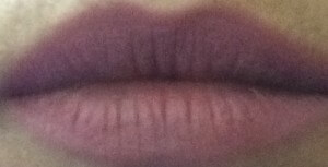 Inglot Full Metal Lip Liner #858 On The Lips