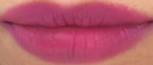 Glamor Fuchsia On The Lips - Picture taken outdoor