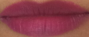 Glamor Fuchsia On The Lips - Picture taken indoor