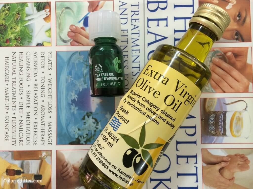 The Body Shop Tea Tree Oil & Extra Virgin Olive Oil from Greece