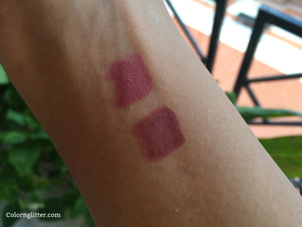 Swatches of Mehr (Left) and Soar (Right)